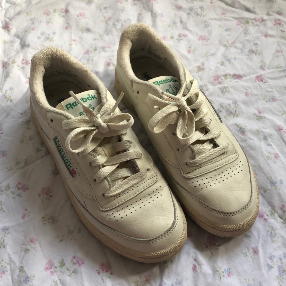 Reebok Women's Off White Classic Sneakers